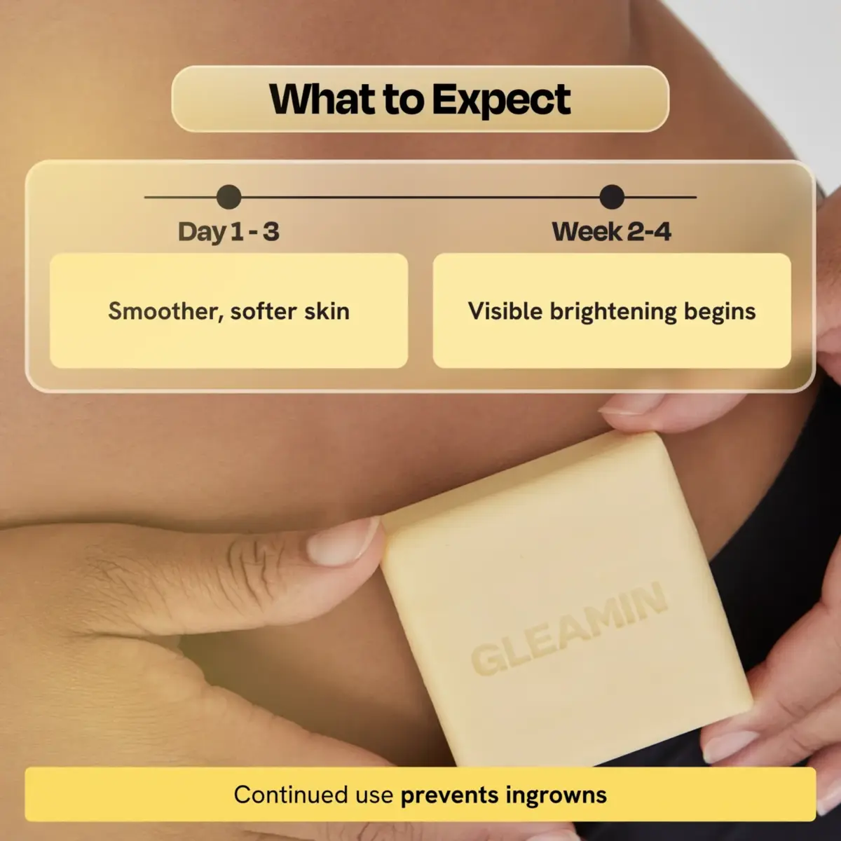 Brightening Body Bar Soap for Dark Marks, Uneven Skin Tone & Smooth Skin