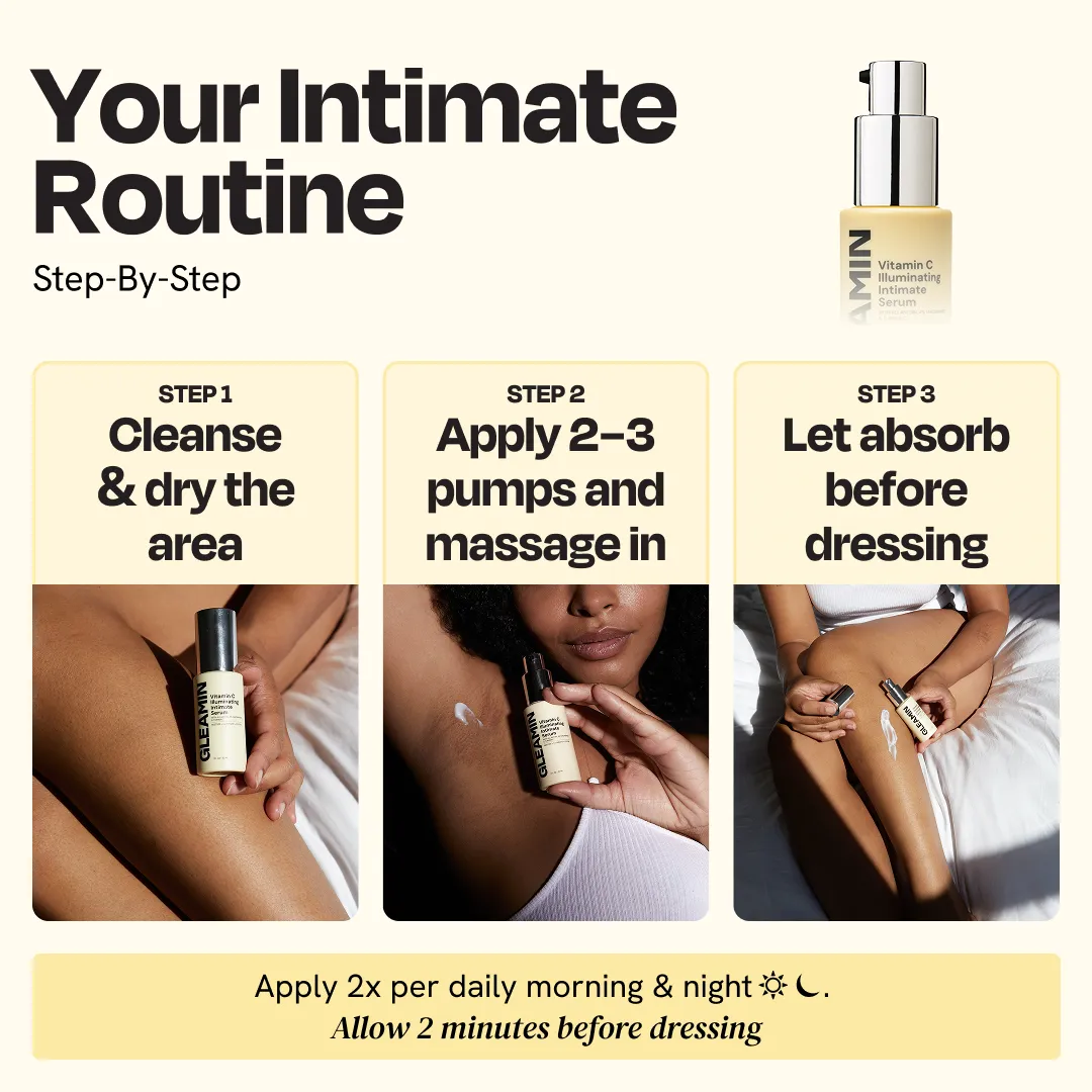Brightening Intimate Serum for Dark Spots, Bikini Line & Inner Thighs