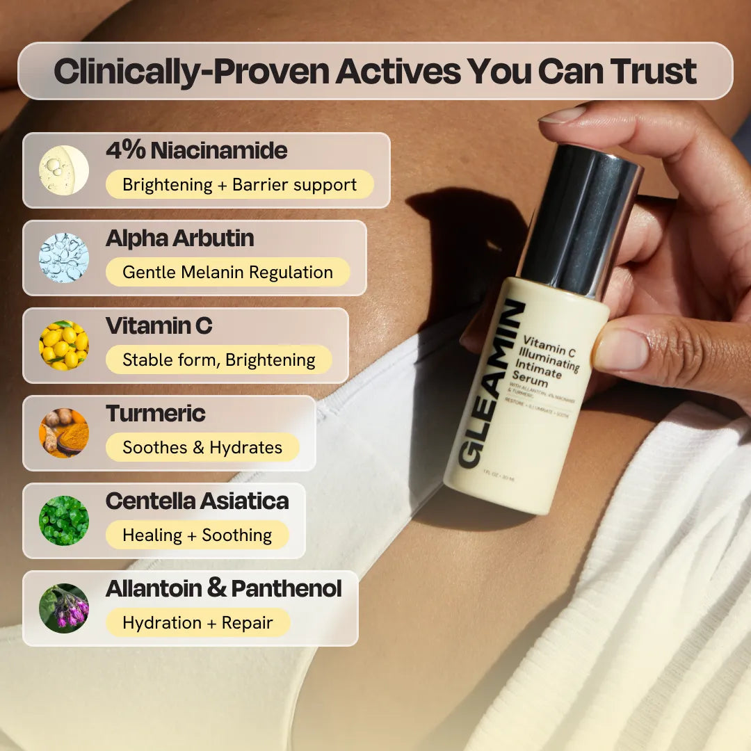 Brightening Intimate Serum for Dark Spots, Bikini Line & Inner Thighs