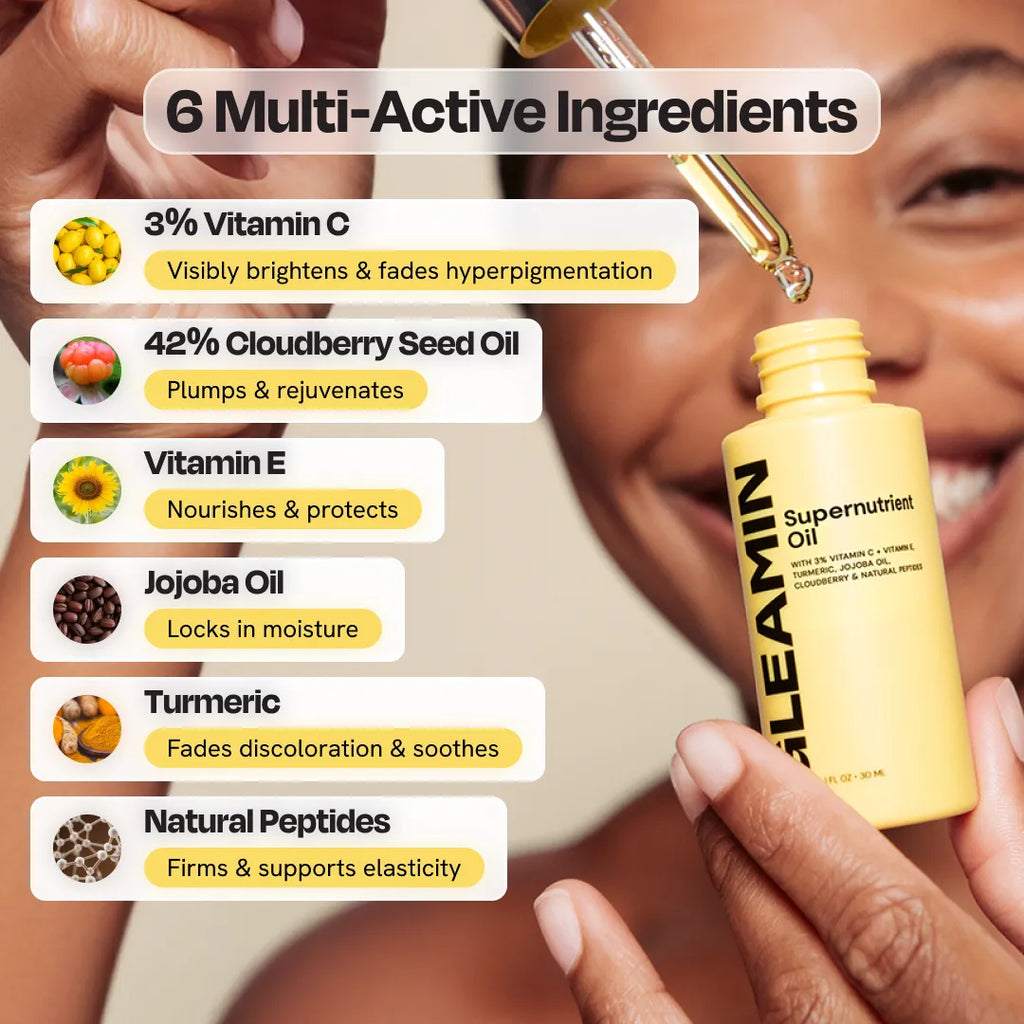Supernutrient Face Oil for Hydration, Firming & Radiant Glow