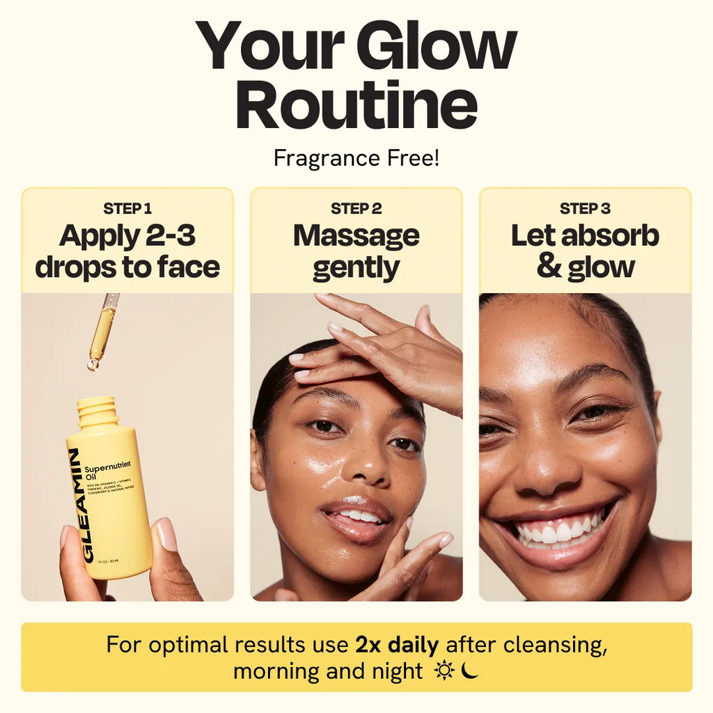 Supernutrient Face Oil for Hydration, Firming & Radiant Glow