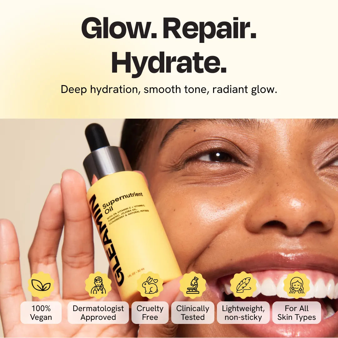 Supernutrient Face Oil for Hydration, Firming & Radiant Glow