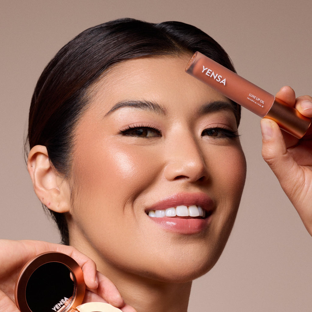 Tinted Lip Nourishing Oil with Hyaluronic Acid & Vitamin E — Glossy, Plumping & Hydrating