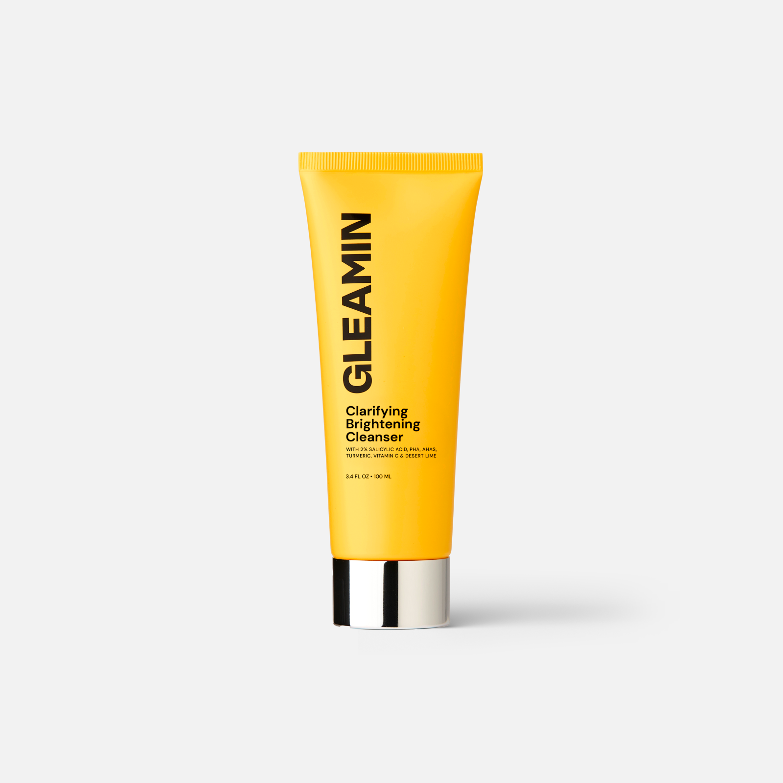 Brightening Facial Cleanser with Salicylic Acid, AHA & BHA for Clear Glowing Skin